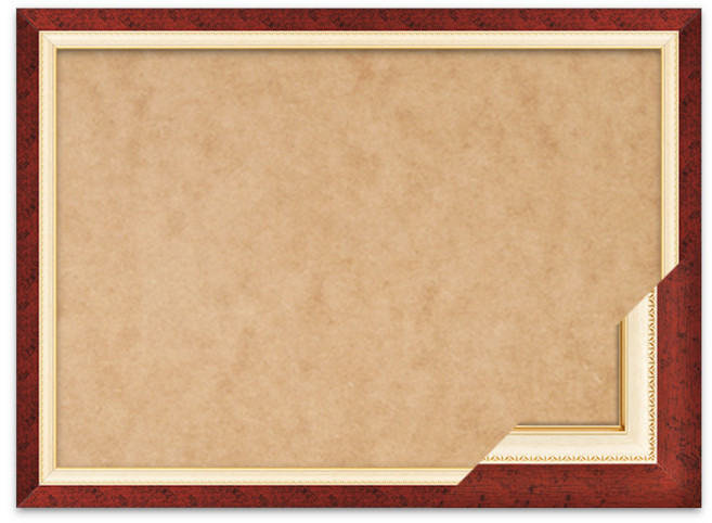 퍼즐액자 18.2x25.7 고급형 수지 체리, 수지체리, 1개