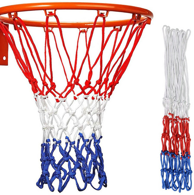 바이모던 농구 골대 교체용 그물망, 3색, 1개