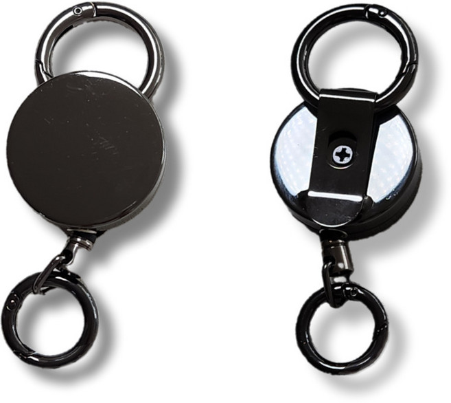 골프토리 골프 릴 와이어 스틸와이어릴 타올걸이 골프악세사리 라운딩용품 고급릴 끊어지지않는릴 릴타올, 1개