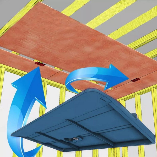 석고보드고정 피팅 지원 보드 장소 벽 목수 액세서리 flo8+8Tor, 1개