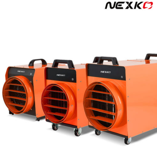 넥스코 산업용 열풍기 대형 등유 전기 대포 열풍건조기 건설현장 비닐하우스 축사 농업용 공업용, 02_NKH-S300KY(전기) 85평형