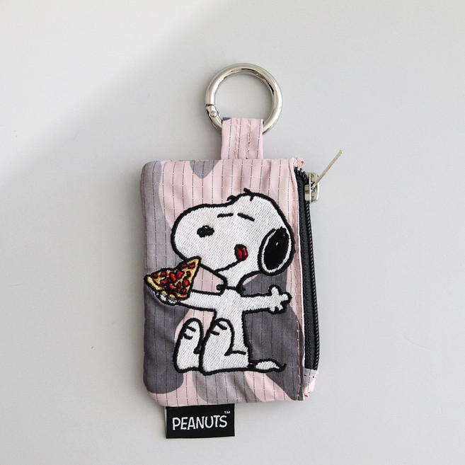 국내제작 피너츠 정식라이센스 피자스누피월렛 카드 명함 지갑 키걸이 자동차 열쇠집