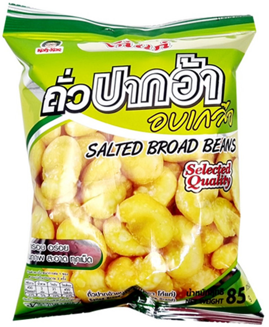 코케 잠두 솔티드 브로드빈, 10개, 85g
