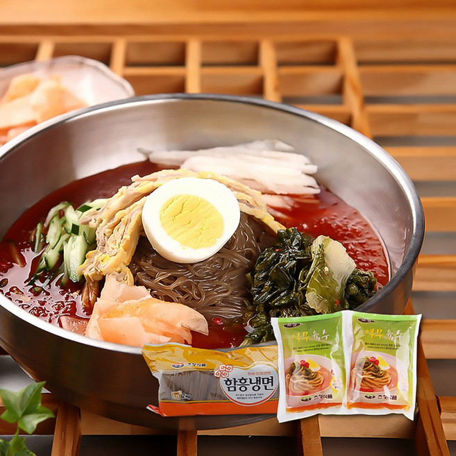 열무 함흥냉면 10인분 (열무육수 350g x 10개 + 함흥 냉면 2kg) 물냉면, 1개