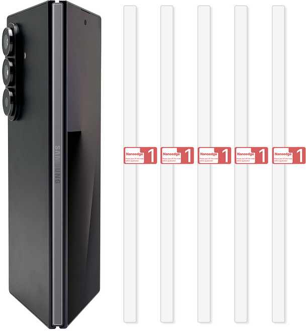 폴드 우레탄 투명 힌지 보호필름, 6개