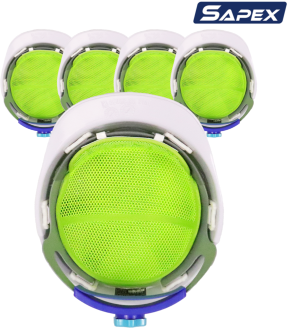 세이프119 메쉬땀내피, 초록, 5개