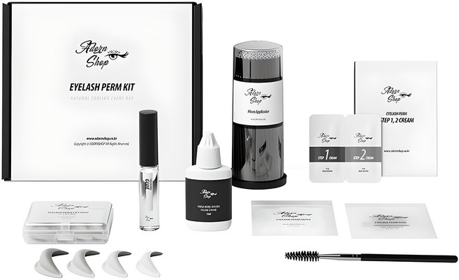 아던샵 셀프 속눈썹펌 키트 펌글루용, 무향, 1세트