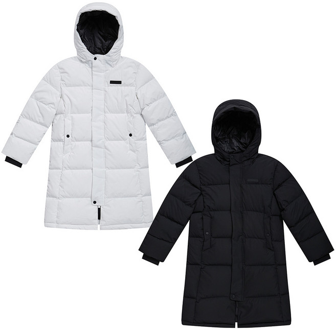 콜핑 아동공용 겨울 구스폴 기능성 보온 키즈 롱패딩 자켓 1984OK519U