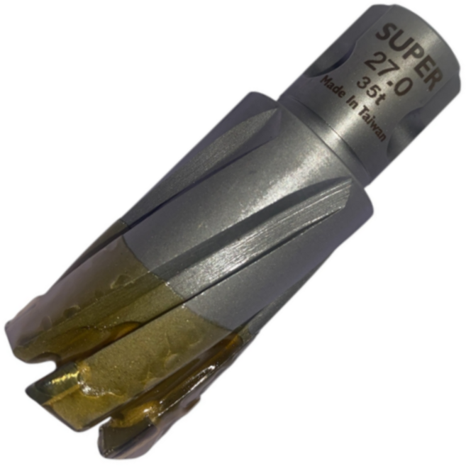 초경 브로치커터 마그네틱드릴날 악마의발톱 27mm 대만산 35L, 1개