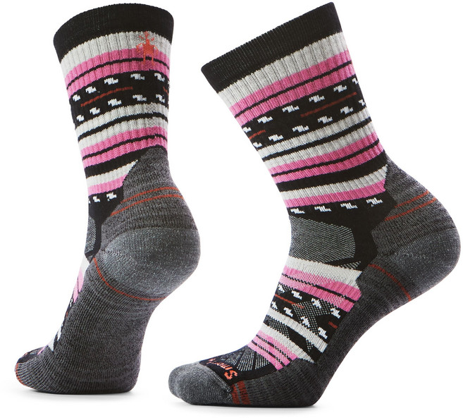 Smartwool Women's Hike Light Cushion Margarita Crew Black Medium