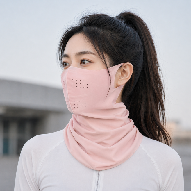 숨쉬기편한 자외선차단 스포츠 마스크