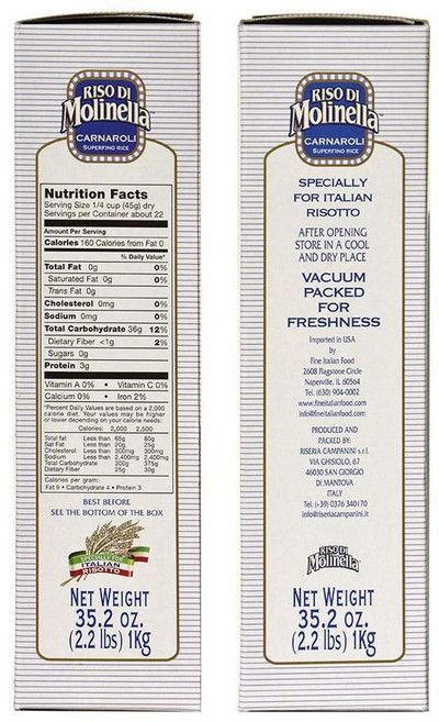 카르나롤리 쌀, 2개, 1kg