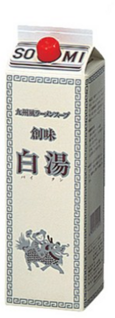 빠이탕(육수 젠미 1.8L)X6개 / 빠이탄 백탕 일본식 진육수 생라면스프 소스, 1.8L, 6개
