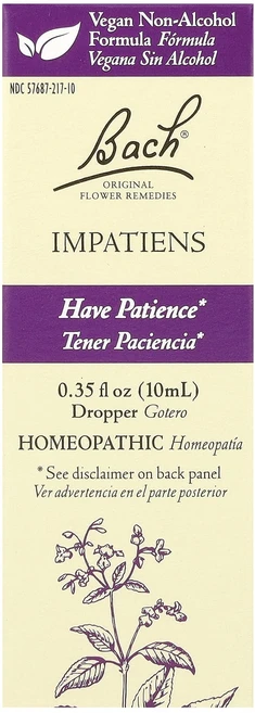 Bach 오리지널 꽃 레미디즈 봉선화 10ml(0.35fl oz), Bach오리지널꽃레미디즈봉선화10ml035floz, 1개, 10ml - 쿠팡