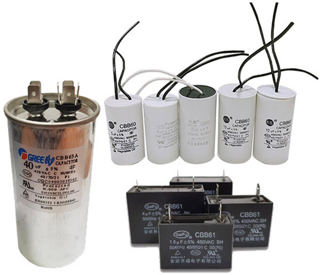 기동콘덴서 스타터 캐퍼시터 모터 선풍기 보일러 에어컨 실외기 사각, 원형B-6) 12uf(3개), 1개