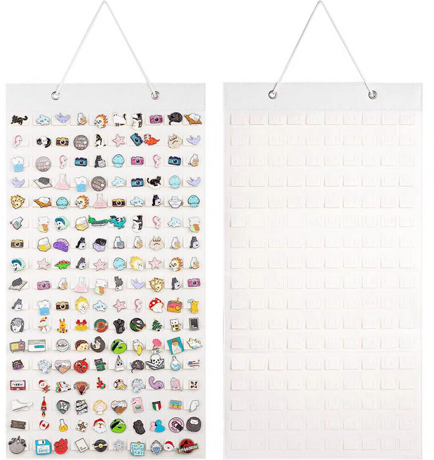 보관 핀 프레임 뱃지 정리 뱃지플래그, 블랙 31 54.5cm