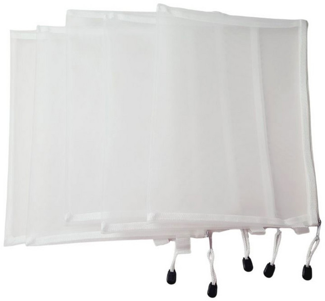 팝키즈 레고 퍼즐 장난감정리함 메쉬파우치, 대형5P, 1개