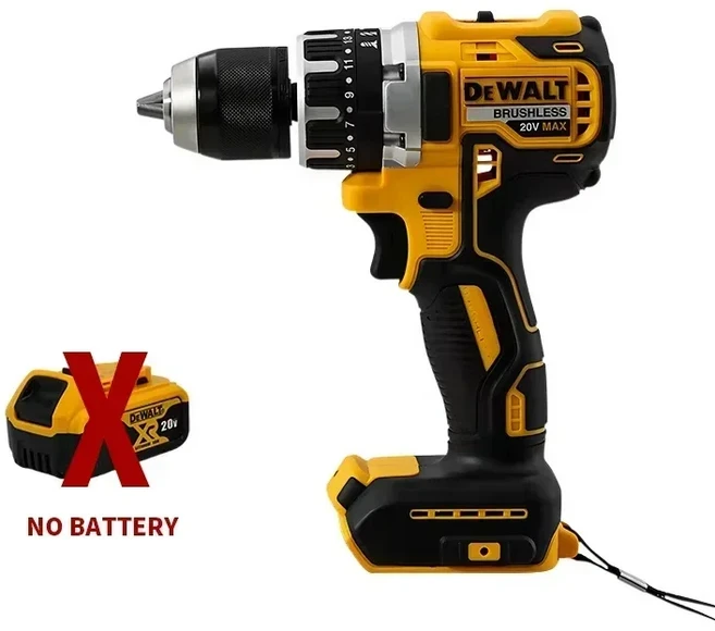디월트 20V 맥스 브러시리스 로터리 해머 드릴 SDS-PLUS 무선 임팩트 해머 가정용 공구, 01 No battery