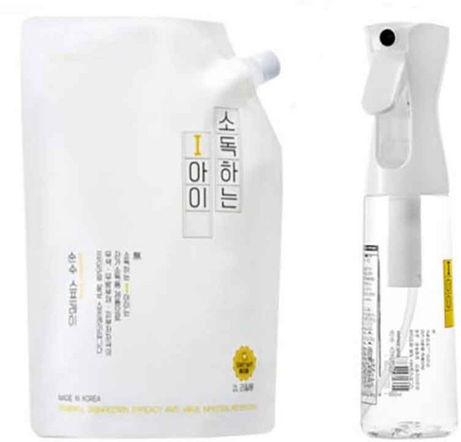 소독하는아이 2L+300ml(안개분사분무기)세균 살균 탈취 완구용품세정 바이오클, 1세트, 2.3L