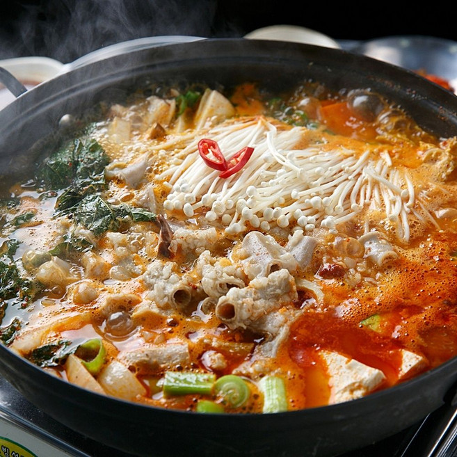 든든한 한 끼 혼술 안주 혼밥 가족과 함께 간편한 요리 소곱창 전골 1.2kg, 2개