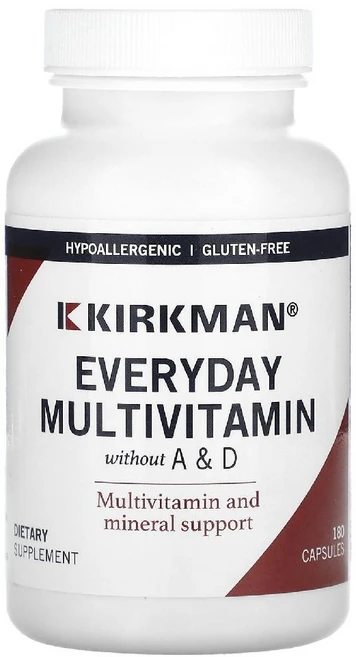 컬크맨 랩 에브리데이 종합비타민 A&D 무함유 180 캡슐, 1개, 180정 - 쿠팡