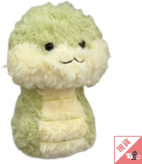 HUGBUDDY 新年小蛇 毛絨掛飾, 粉蛇