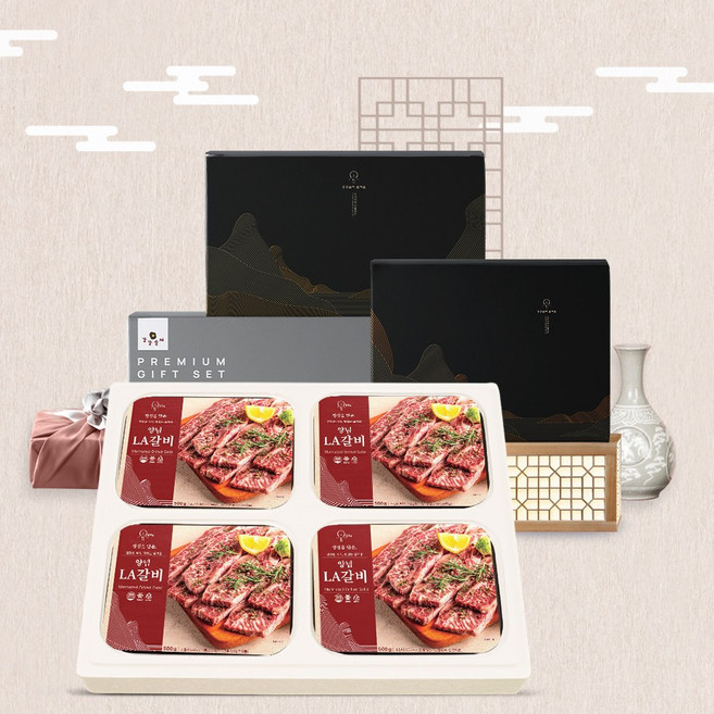 [강강술래] 양념LA갈비 선물세트 4호, 1개