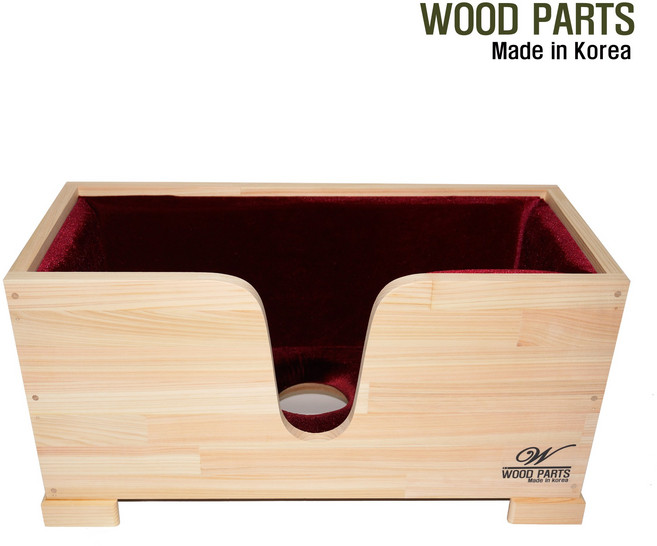 편백나무 첼로스탠드(첼로우드스탠드) 우드파츠 자체제작 국산제품, 1개