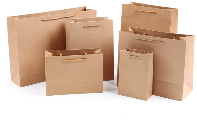 방구석상인 무지 크라프트 쇼핑백 고급 종이쇼핑백 코팅 종이쇼핑 선물가방백