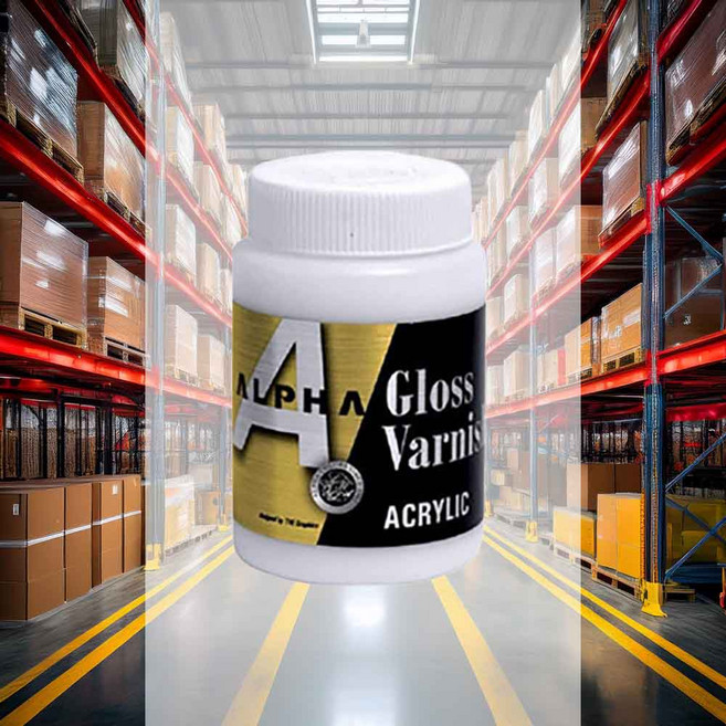 그로스 바니쉬 250ml 12개입 아크릴용액 미술마공예 그로스마감 수성바니쉬 마감도료 표면보호