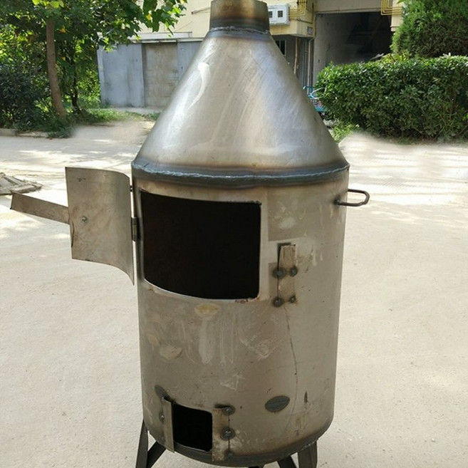 드럼통 소각난로 쓰레기 소각로 소각통 가정용 농촌 소형 스토브 시골 화목난로 소각기 대형, 두꺼운 1.05m 36cm, 기본 색상