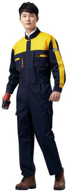 [경신코리아] KSK 19 춘추 일체형 작업복 현장 근무복 정비복 우주복 스즈끼복 점프수트