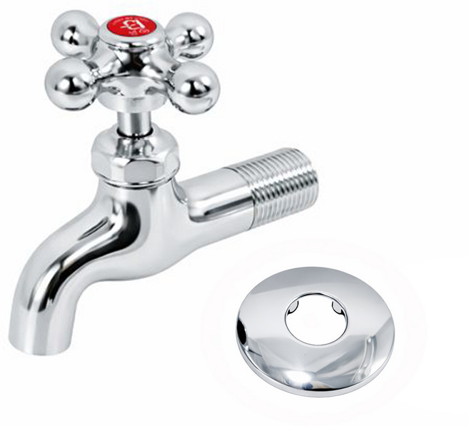 비욘드퍼니싱 국내생산 왕분리형 십자핸들 수도꼭지 KC, 1개