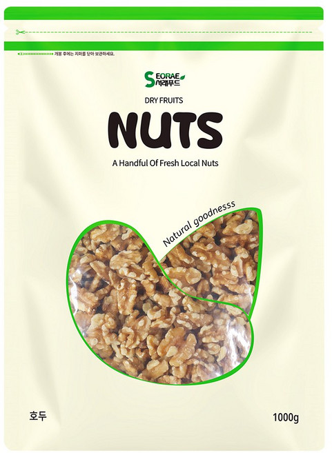 서래푸드 호두1/4태 1kg 25년산, 1개