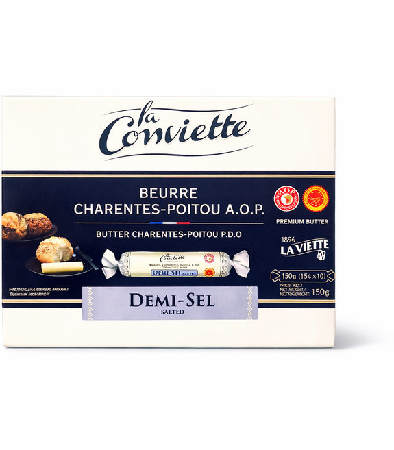 라꽁비에뜨 AOP 가염버터, 15g