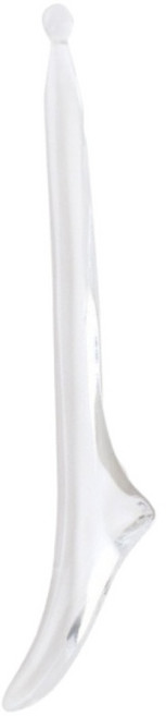 臉部刮痧板 水晶撥筋棒, 透明, 1個