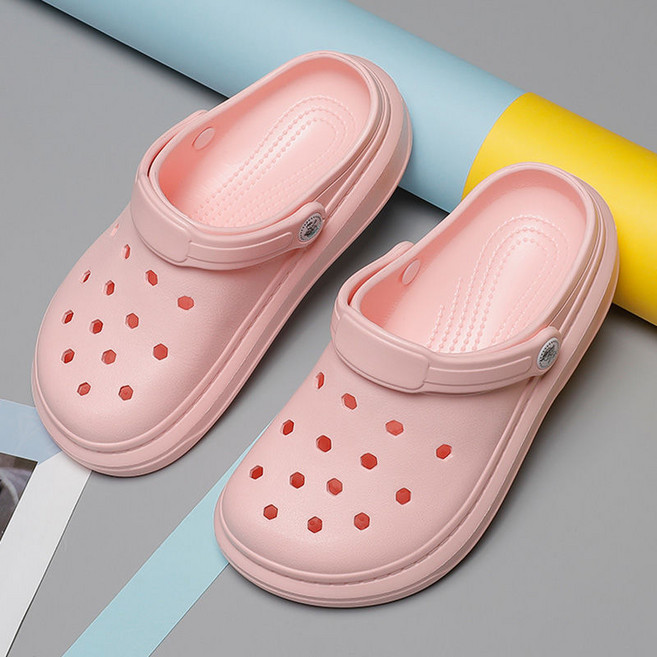 슬리퍼 여자 여름 신발을 통해 심플하고 스타일리쉬한 소프트 웨어 미끄럼 방지 dongdongxie