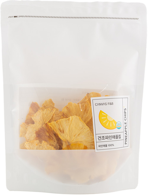 국내생산 말린 파인애플칩, 1개, 100g