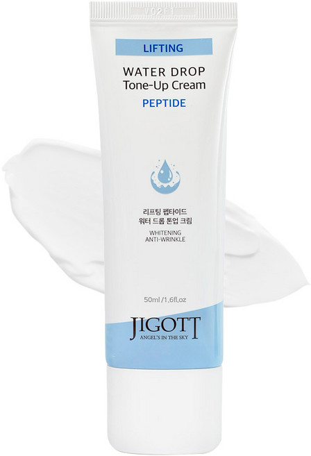 지고트 리프팅 펩타이드 워터 드롭 톤업 크림 피부미백 주름개선, 1개, 50ml