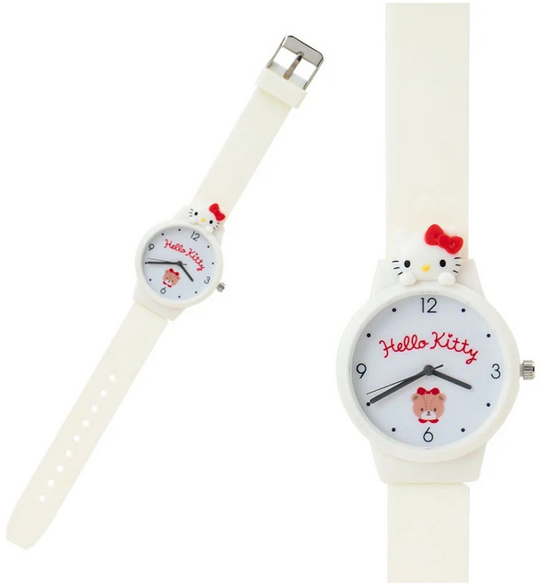 일본 정품 산리오 피규어 어린이 손목시계