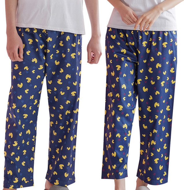 예스플러스 국산 특면 9부파자마 2매 세트 커플7종