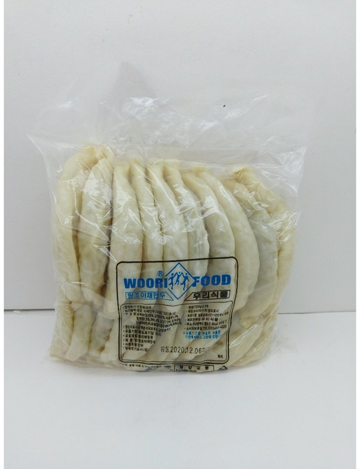 (당일제조) 원조 잡채 야채 만두 20입 720g (당일제조) -우리식품- (아이스박스+ 냉매 옵션 선택가능) (하루 배송 99%), 1개