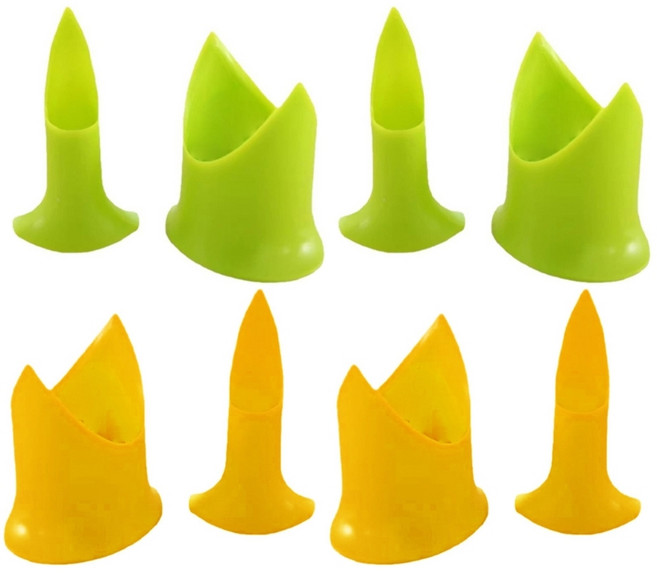 효율적인 코어 제거를 위한 인체공학적 손잡이가 있는 더블 사이즈 야채 코어 도구