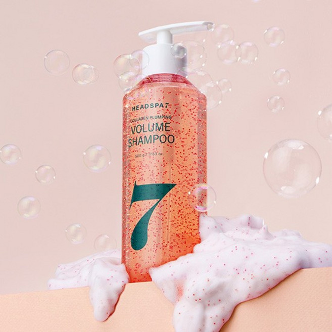 콜라겐 플럼핑 볼륨샴푸 500gx2, 없음