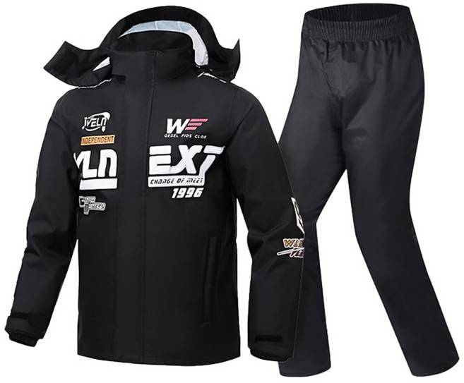 스플릿 레인슈트 상하의세트 방수복 프리미엄 골프 낚시 라이더 우의 비옷