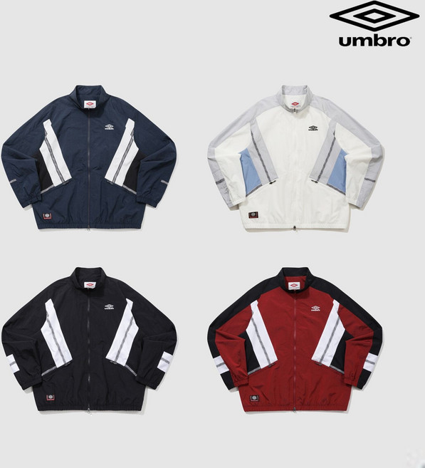[백화점정품]엄브로 UMBROHBL 노팅엄 스탠넥 웜업 바람막이 자켓 UQ121CJK23 4종