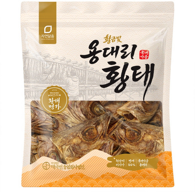용대리 황태머리 1kg 북어대가리 김장 육수용 국물다시, 1개