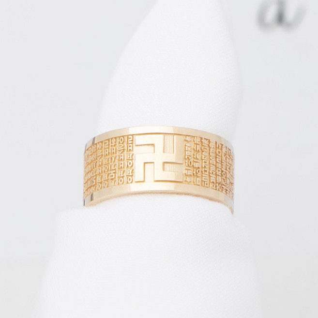 루키스톤 14k 아메드 만자반지 14k반지