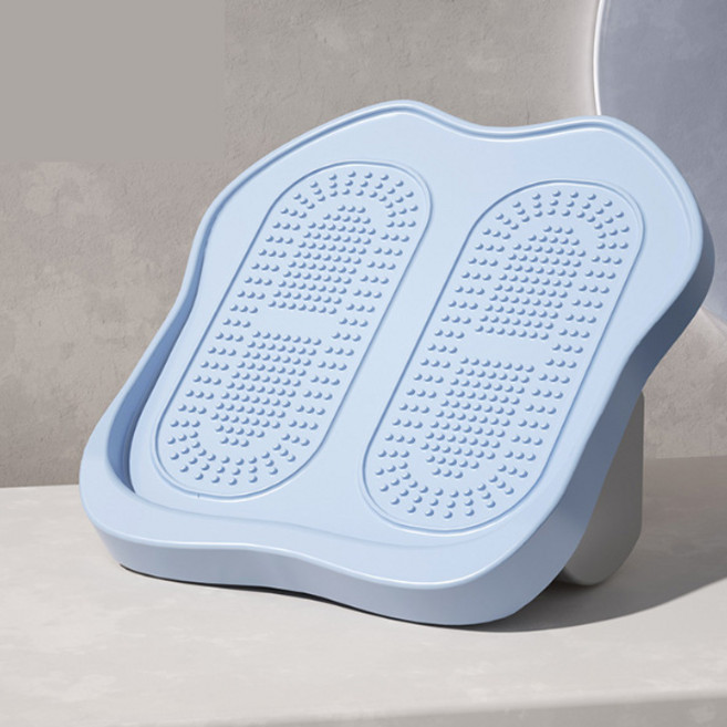 하스몰 종아리 스트레칭 예쁜 다리 만들기 휴대용 접이식 릴렉스 보드 9단 높이조절, 블루