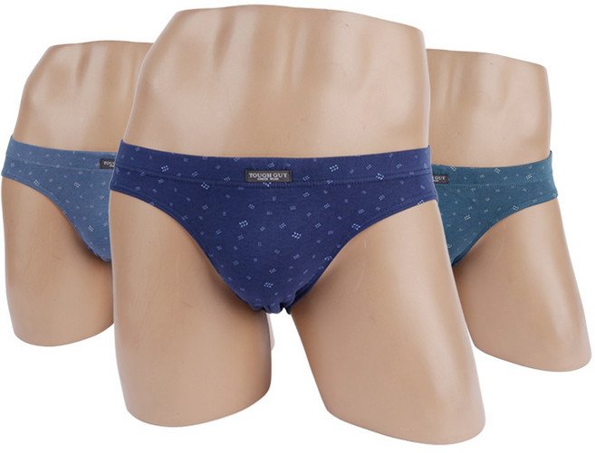 남자 순면 삼각팬티 인체공학적 입체 재단 자연섬유 소재 우수한 흡수성 스몰~빅사이즈